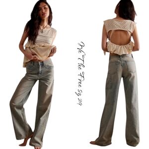 NWT Free People Baggy High Rise  Jeans sz 29